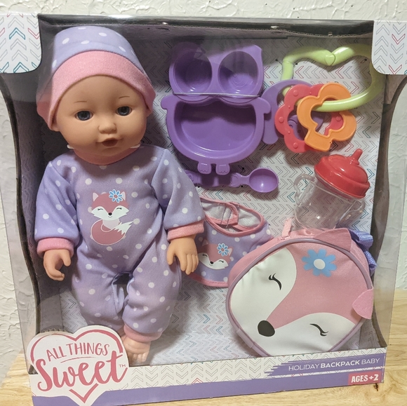 all things sweet Toys Babydoll Play Set Poshmark
